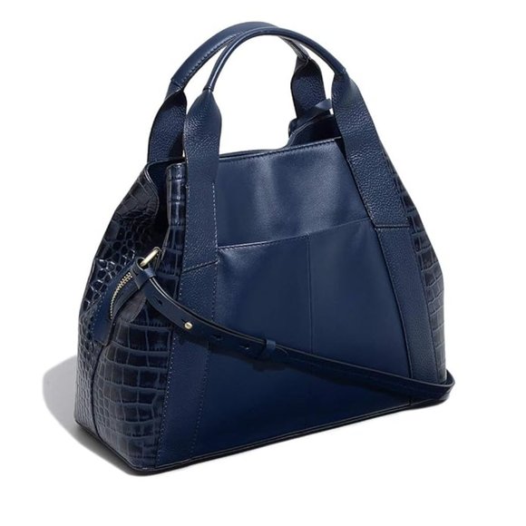 Radley London Baylis Road Faux Croc Medium Multiway Grab - Navy Blue- Never used - Picture 12 of 13